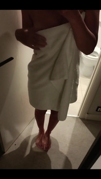 All Wet and Horny After Shower, Your Actions?