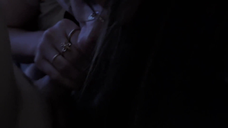 DwellingDickins: 마누라 펠라와 정액 삼키기