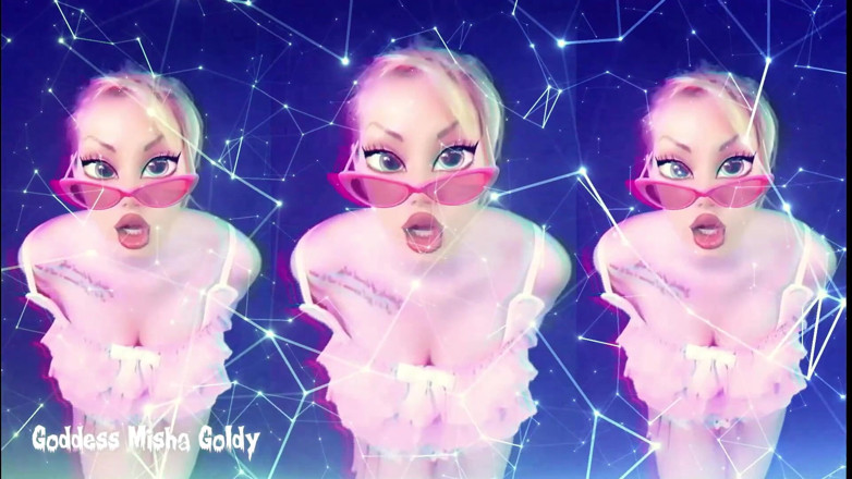 Goddess Misha Goldy: Вытащи свой клитор и подрочи сам, пока я унижаю и обучаю тебя глупый гей