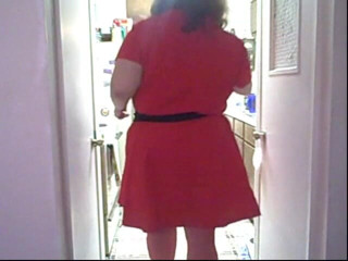 BBW nurse Vicki adventures with friends: Röd klänning del 2 Gå med i min fan club och...