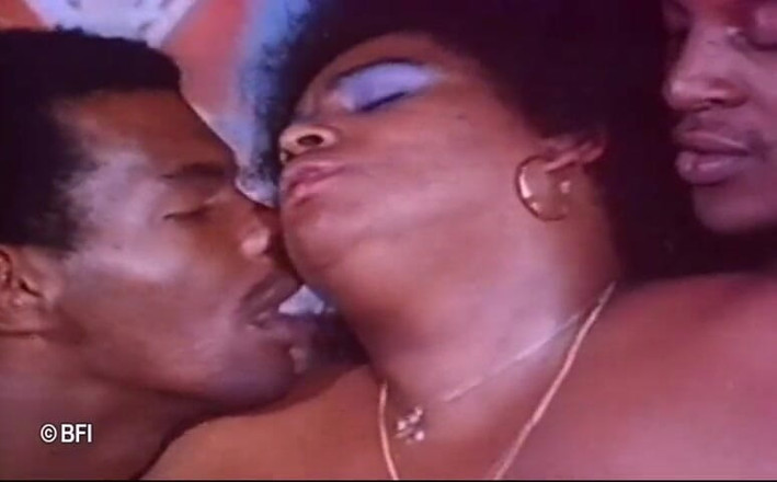 Vintage bedtime stories: Super sized big beautiful women fucked by two guys.