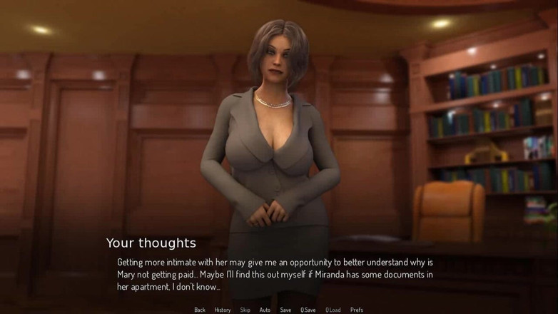 Dirty GamesXxX: College-bound: student is fingering the principal in her office - ep. 20