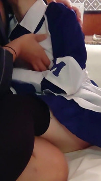 I Want to Be Sucked by a Girl in a Cute Nurse Cosplay Homemade Cunnilingus Creampie