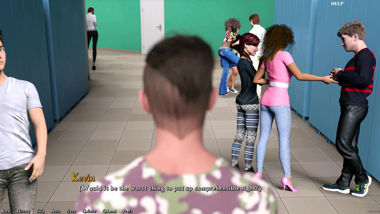 3D Cartoon Porn: Będąc Dik 2 - Kevin proponuje Josy na randkę, ale zostaje odrzucony