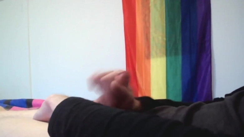 Custom Videos: Stroking my cock and cumming for a fan