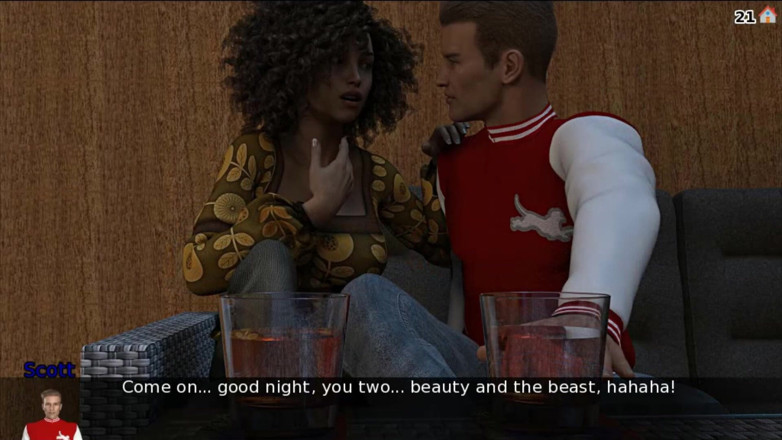 Visual Novels: Big citys pleasures part 7 - first love fuck with my friend