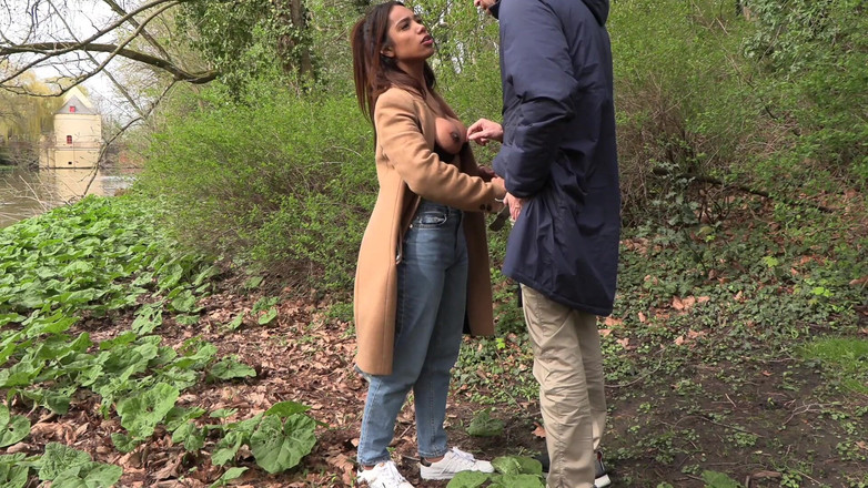 Latin Trans: Moje děvka Aleyda mě kouří při návštěvě Bruggy