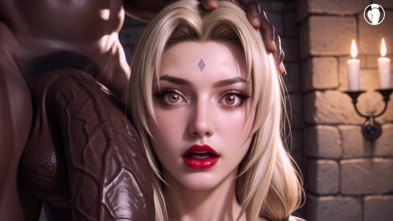 Croft AI Art: Loira Peituda Sendo Fodida Por Um Pauzudo Gostoso - Ai Arte