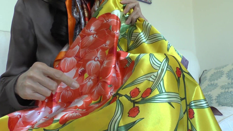 Lady Victoria Valente: Exciting Satin Scarf Games! Lady Victoria Valente