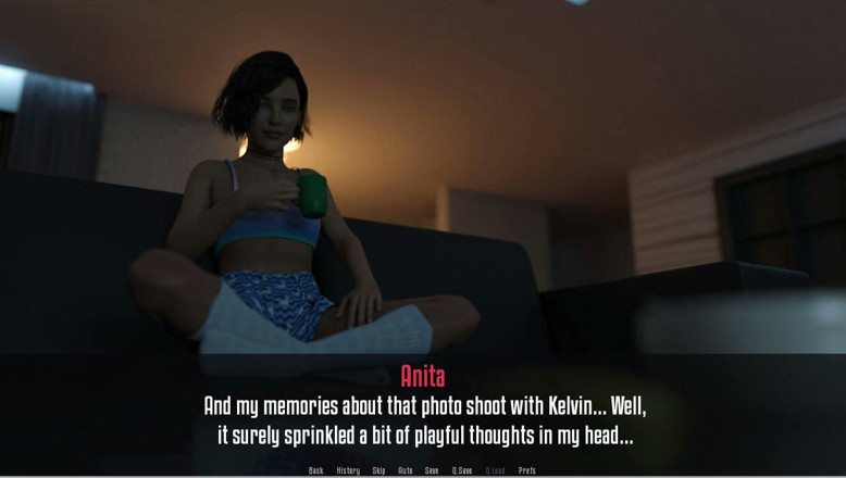XXX Games Bunk: Anita's Internship - Gameplay - Roleplay - Petite Teen Masturbates with Banana and...