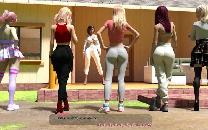3D cartoon porn: Helping the Hotties 39 - Belle bí mật vào phòng Alex và...