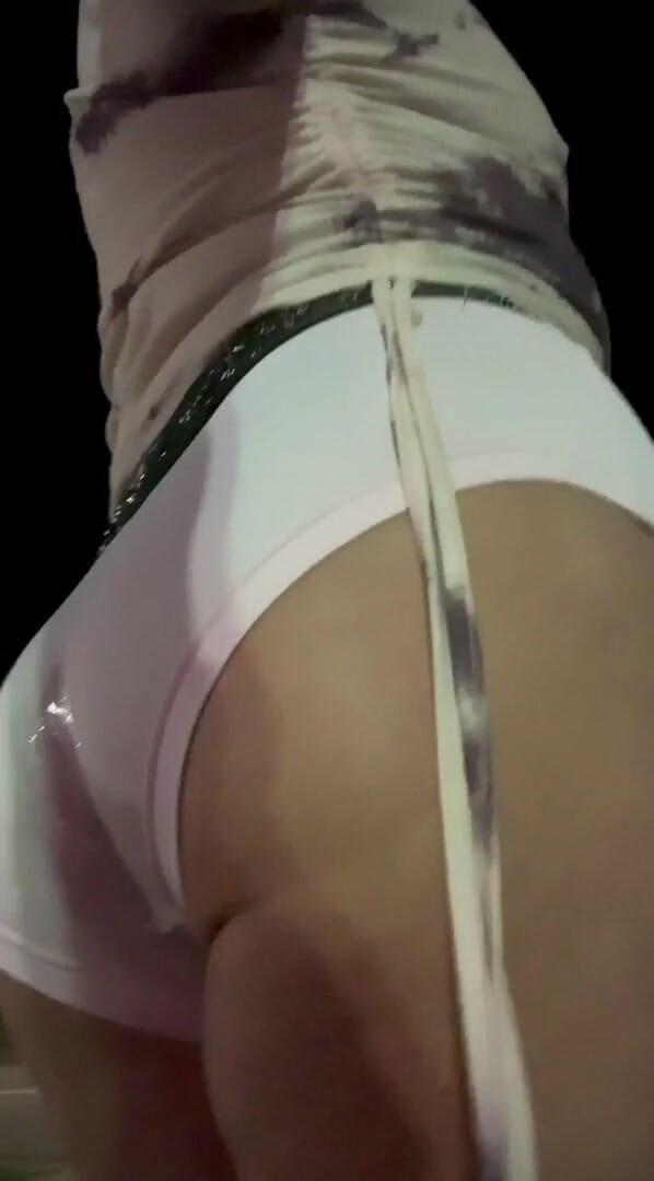 CindieLove: Hottest Booty Shorts Vid Ever! Lube Buttplug Panties