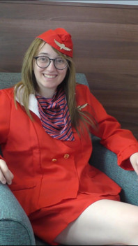 Spanish Teen Air Hostess Emejota