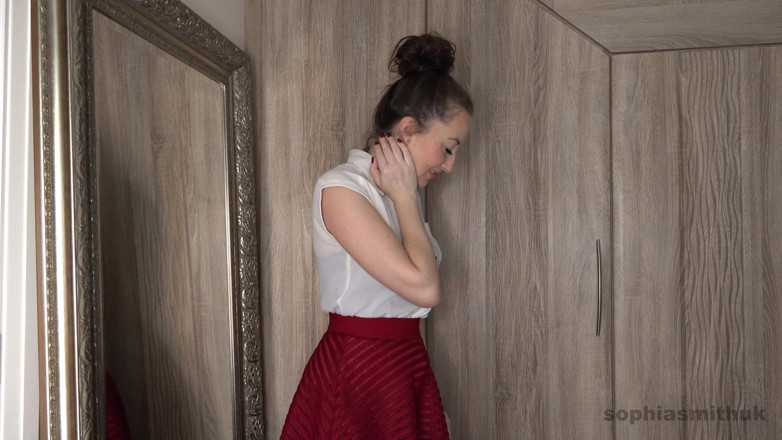 SophiaSmithUK: 사무실 팬티 스타킹 변태 격려