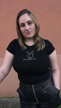 German scout - helene engel si cewek semok dengan toket besar alami diajak ngentot di ruangan casting