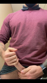 Blowing My Load at the New Job