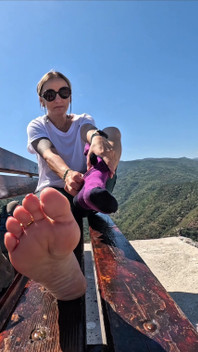 She Finally Took Them of