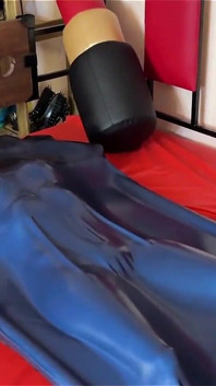 Two Latex Goddesses, Latex Outfits, Sweat, Latex Vacuum Bed