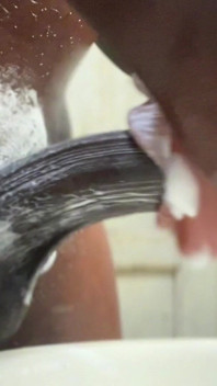 Military BBC Teen Jerking off in the Washroom Part 2