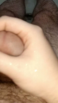 Bath Time Solo - Wet Jerk off in Shallow Water