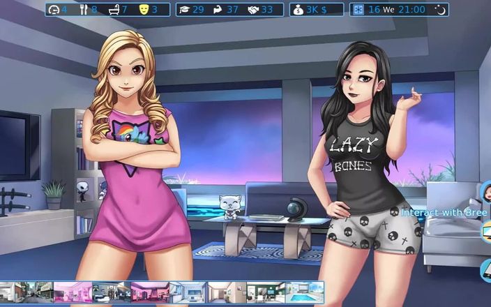 LoveSkySan69Real: Tình yêu tình dục cơ sở thứ hai phần 8 gameplay...