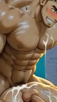 Seks anal di Pantai Santa Monica. Animasi Hentai Yaoi