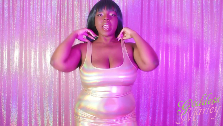Goddess Marley: White Boys Love Shiny Beauties!