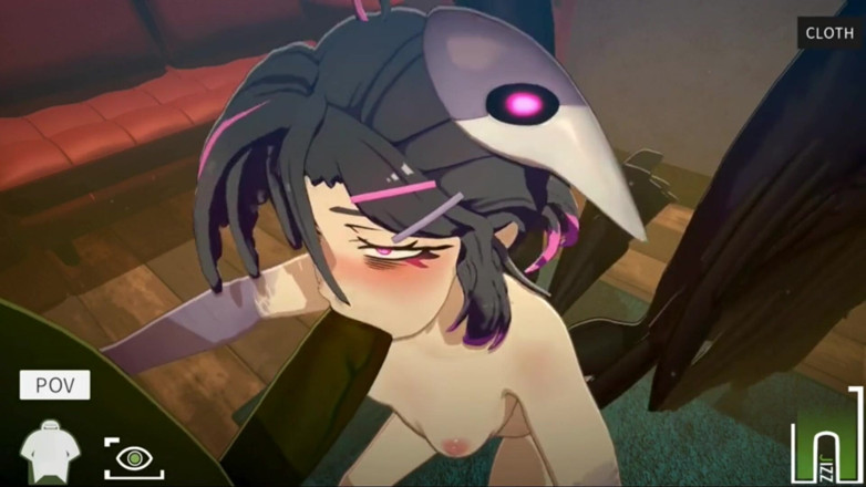 NSFWOtaku: Массаж орка - секс-сцена с Ava The Harpy - 3D-анимация с хентай-игрой