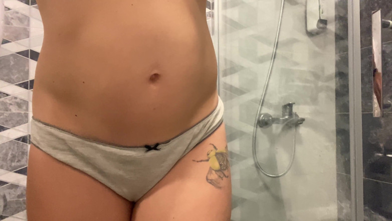 Hairy couple: Pissing, Pee, Farting and Very Sexy Close up Hairy Pussy...