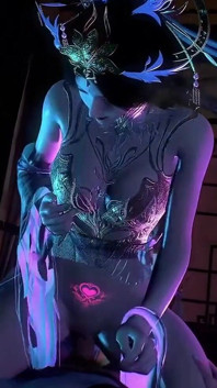 İlahi tanrıça sonsuz: sanal baştan çıkarma parlaması - 3 boyutlu animasyon hentai