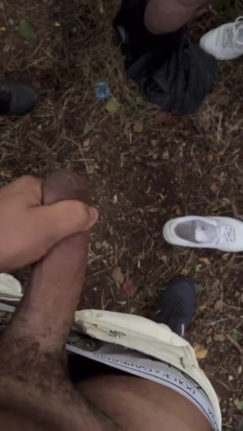 Hot dick in your ass: Verheirateter typ im Park