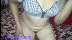 Nepalisexycouple: Nepali - áudio claro masturba vídeo