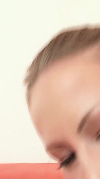 Blonde skinny teen caught masturbating and fucked by stepdad