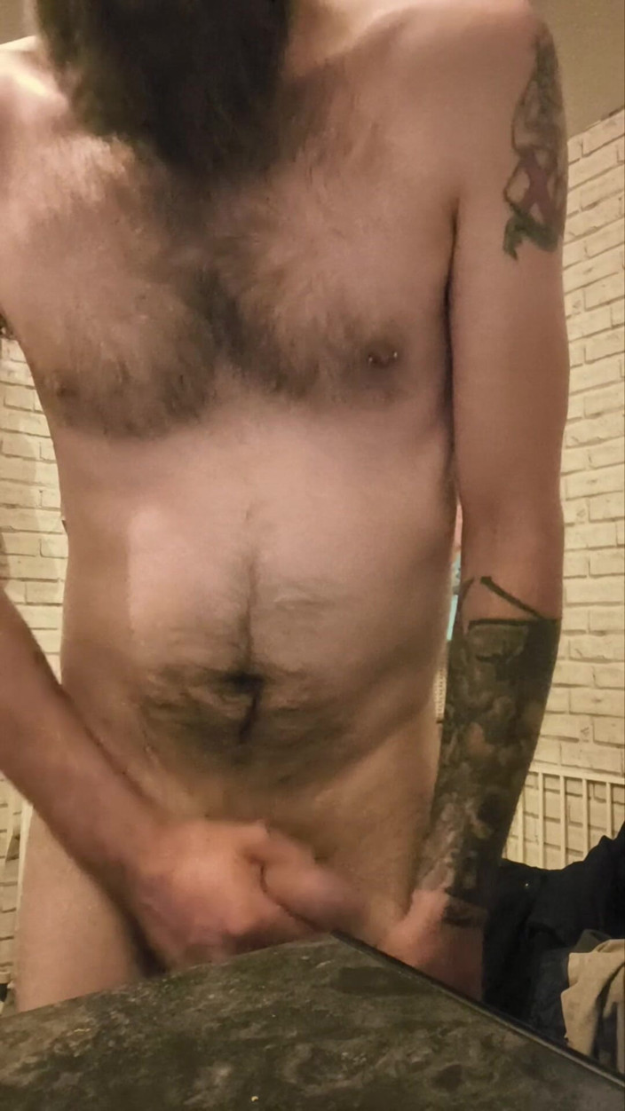Smoking stoker: Big Dick Wanking and Smoking
