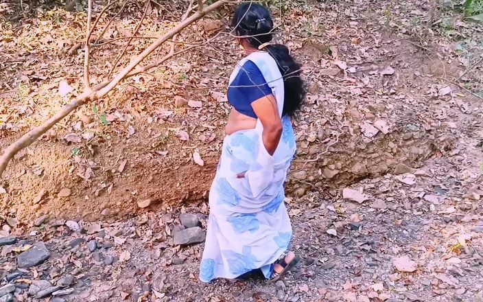 Telugu Honey Lips: Desi Outdoor Jungle Fuck. Stepmom and Stepson Hardcore Fucking in...