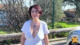 미자키, 음란한 소녀, 두 자지에 따먹히네