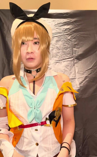 Tsuki-miko: Ryza Cosplayer Je nadržený při natáčení filmu