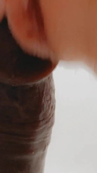 I Stretch My Tight Pussy with a Black Cock