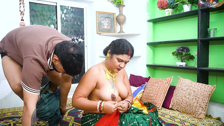 Desi Bold Movies: Desi Mallu Bhabhi Hardcore Fuck with Her Husband's Friend When...