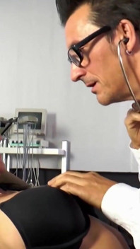 Sexy MILF pounded real hard by doctor