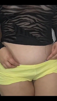 Sexy Big Ass Stepmom Getting Ready to Rest