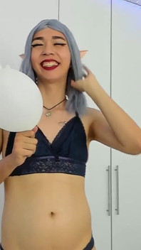 Moment sympa avec des gants en latex