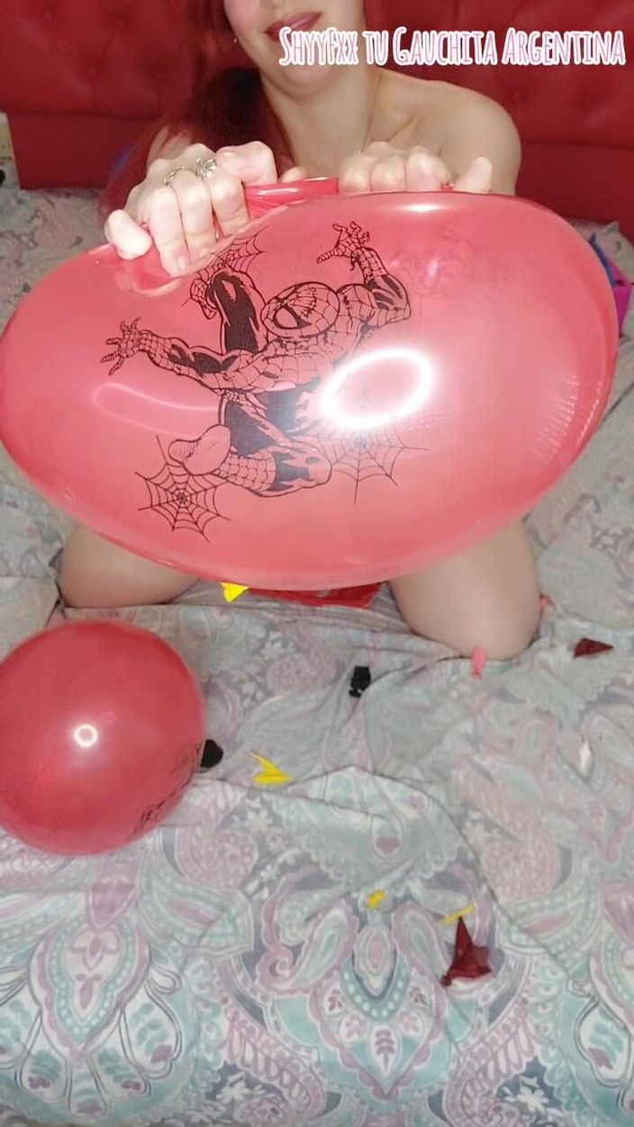Tu Gauchita Argentina: Intense ballonfetisj!! Je favoriete Argentinië Looner