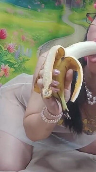 Spécial Vidéo Sucking Banana T’excite