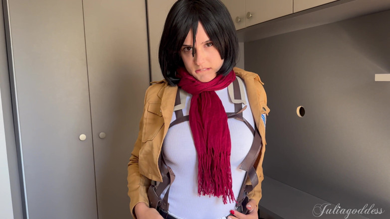 Shamelesscouple: Mikasa POV Blowjob Fantasy - Slow, Wet &amp; Naughty
