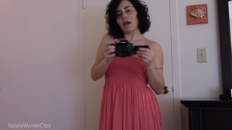 Natalie Wonder: Una pequeña zorra para madrastra y su cámara