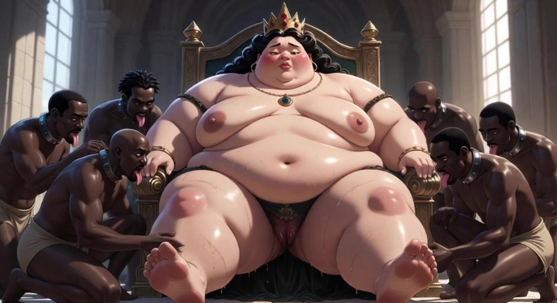 YOUR BEST FANTASY: Massive BBW Mistress Full Body Worship - Slaves Lick Her to...