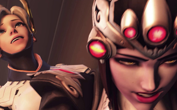 Overwatch Futa - Mercy & Widowmaker Blowjob and Doggystyle Animation