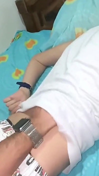 Stepfather Sucks His Beautiful Stepson's Cock and Swallows His Cumshot