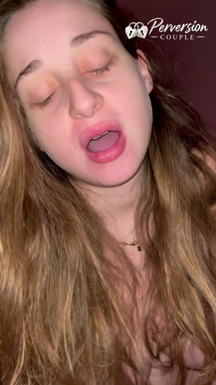 PerversionCouple: I Filled My Pregnant Stepsister with Milk on Face